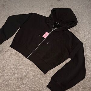 Brand new pretty little thing oversized black hoodie